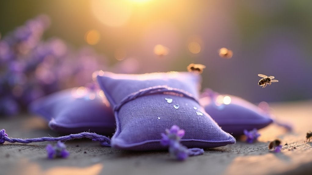 lavender scent deters flies