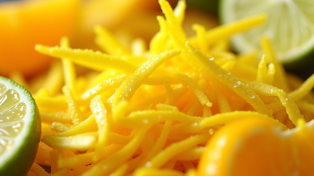 lemon zest outperforms citrus peels