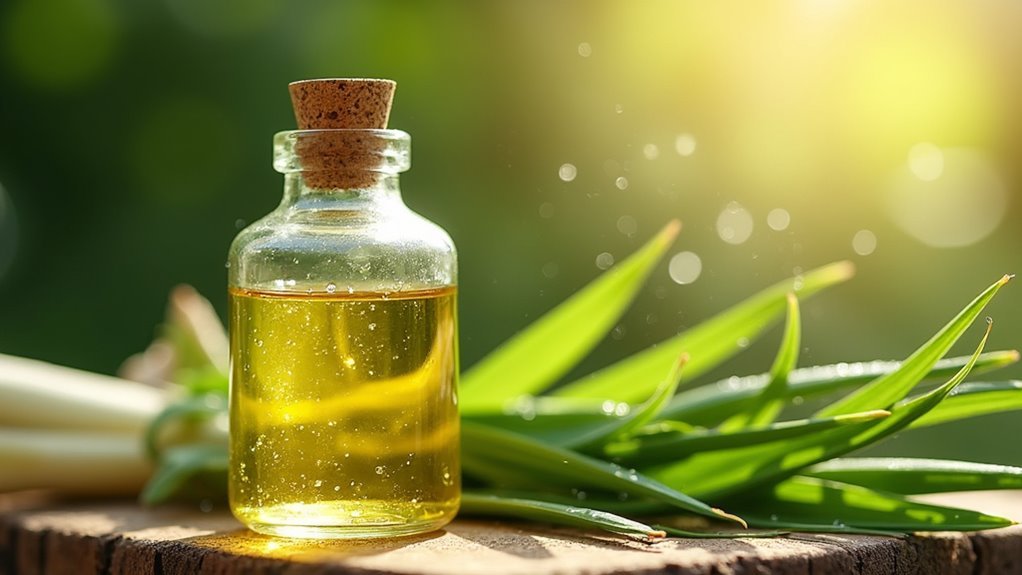 lemongrass oil repels insects