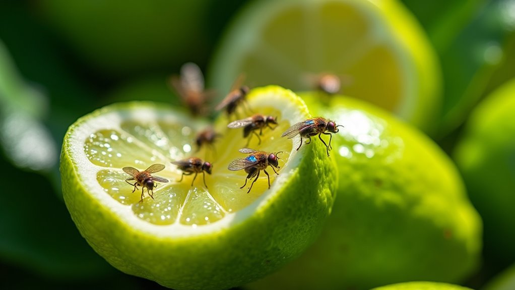 Why Lime Peels Keep Insects Away?