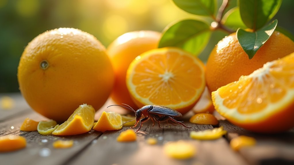 limonene repels cockroaches effectively