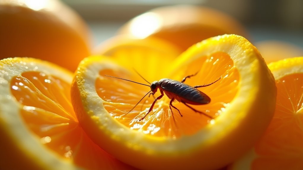 limonene repels cockroaches effectively