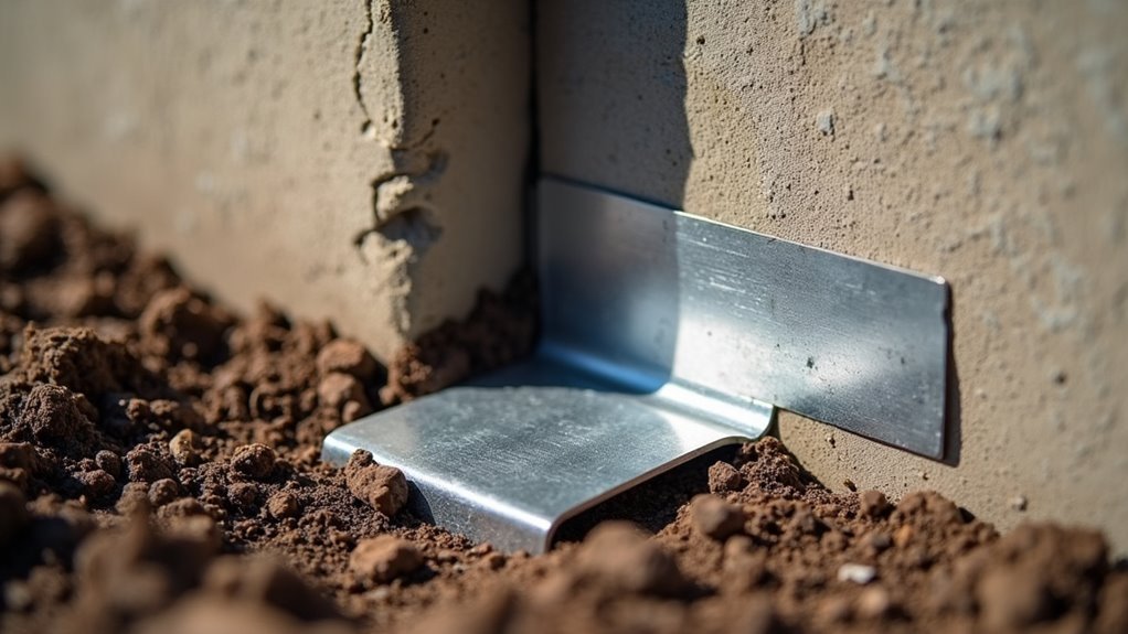 metal flashing pest prevention