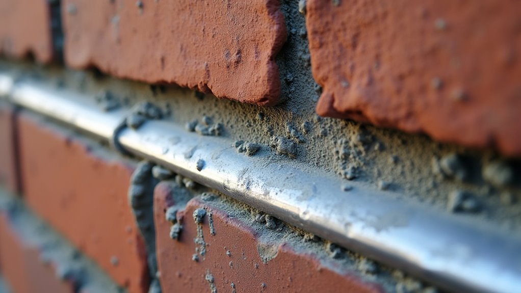 metal flashing rodent barrier
