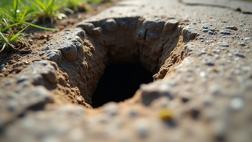 mice exploit foundation gaps