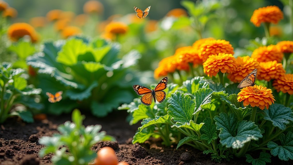 mix vegetables for pest control
