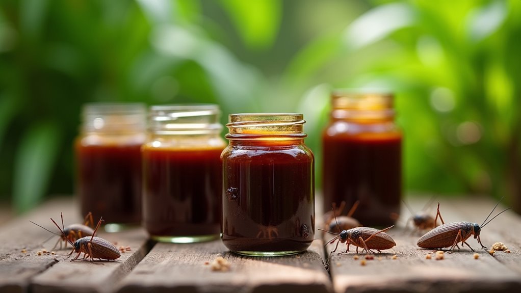 molasses traps for crickets