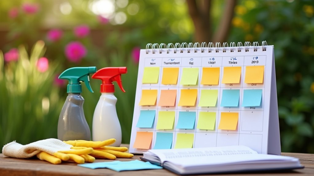 monthly pest prevention checklist
