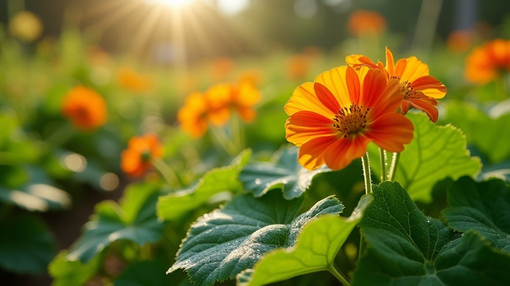 nasturtiums for pest control