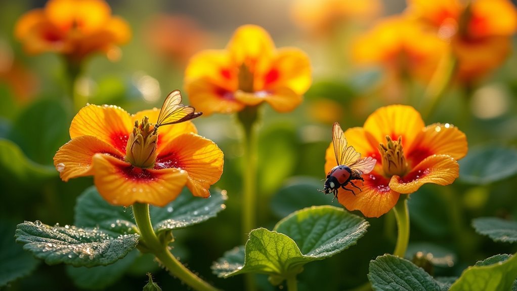 nasturtiums pest repelling trap crops