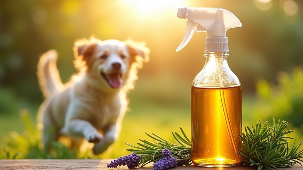 natural flea deterrent solution