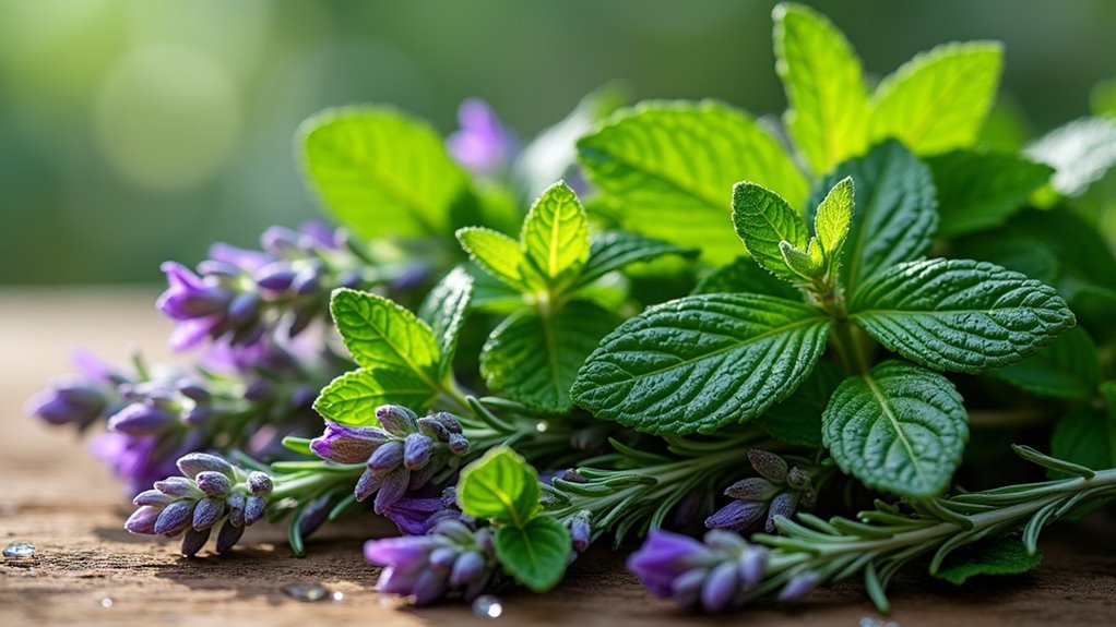 natural herbs repel spiders