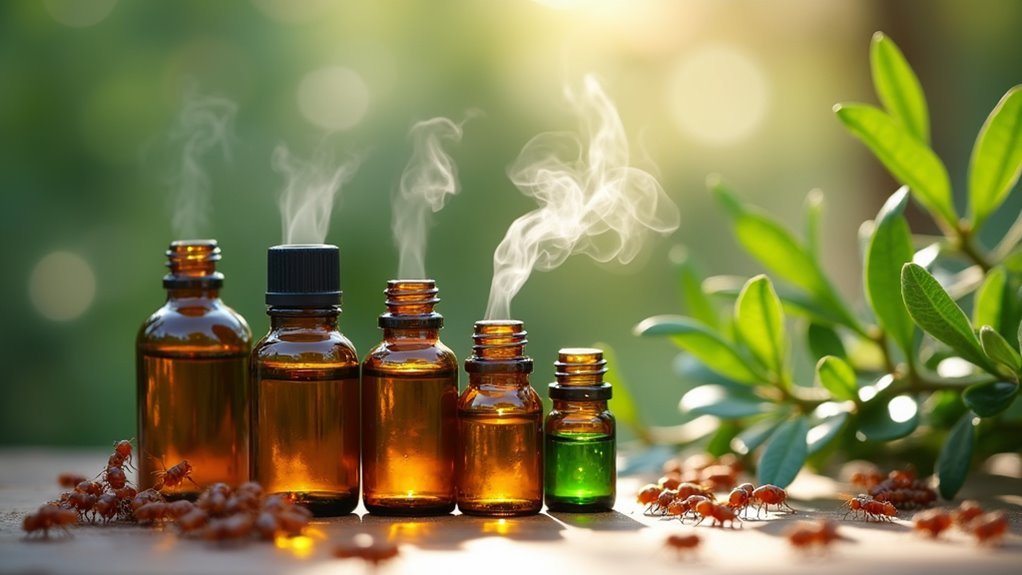natural oils eliminate termites