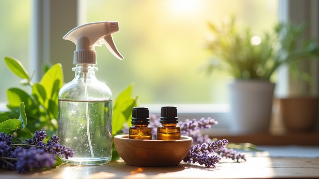 natural oils repel fleas