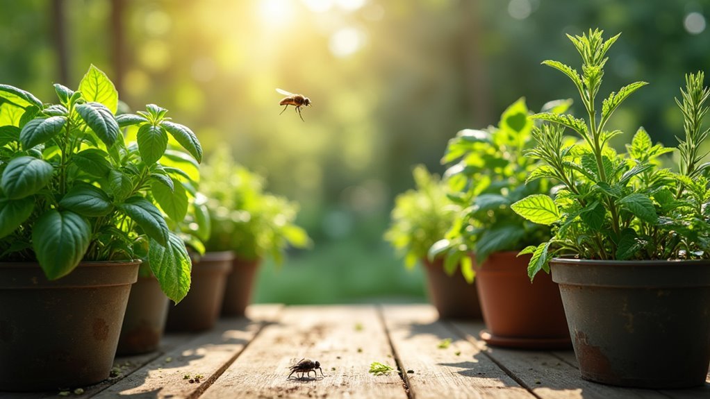 natural pest repelling plant aromas