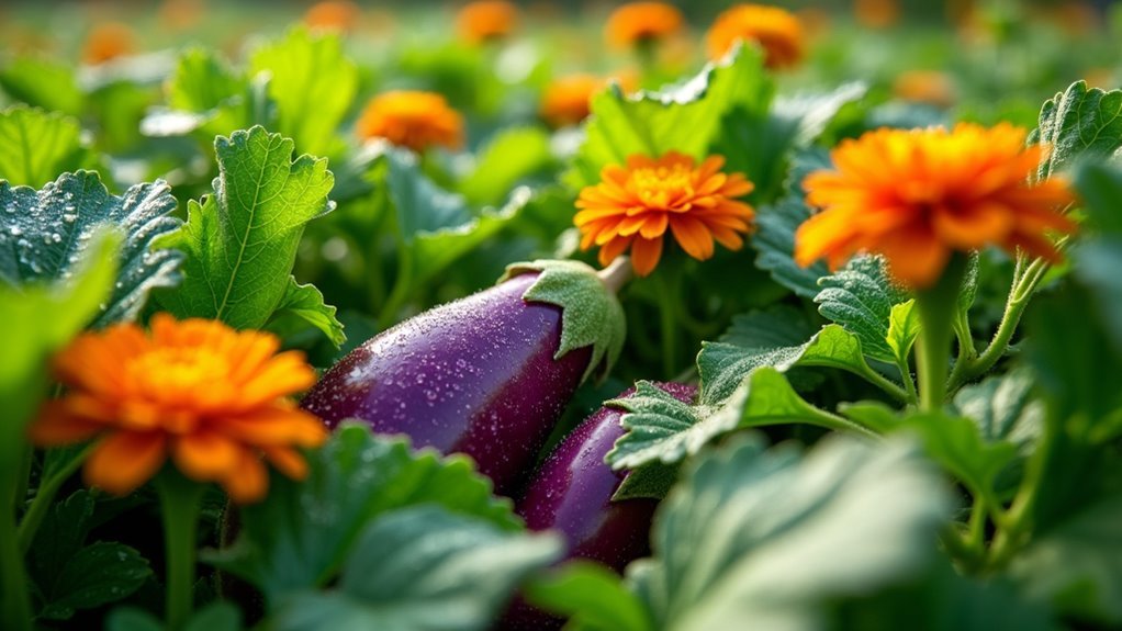 natural pest repelling vegetables