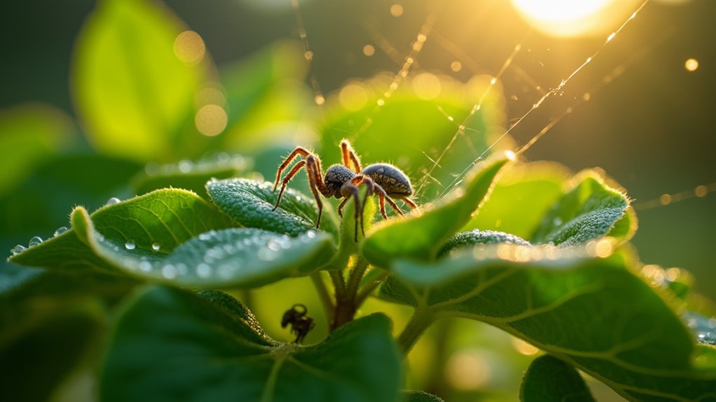 natural scents repel spiders