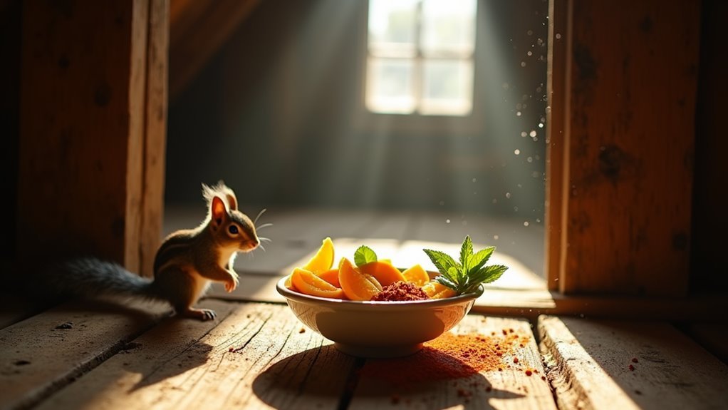 natural scents repel squirrels