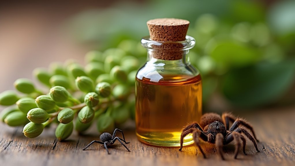natural spider repellent method