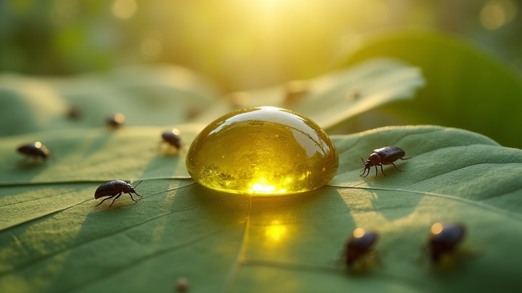 neem oil disrupts bed bugs