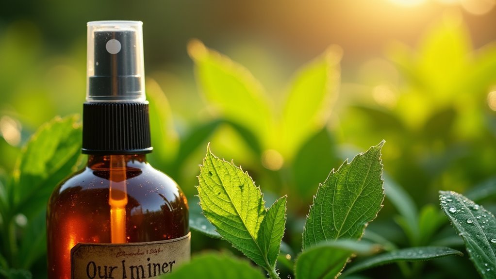 neem oil disrupts leaf miners