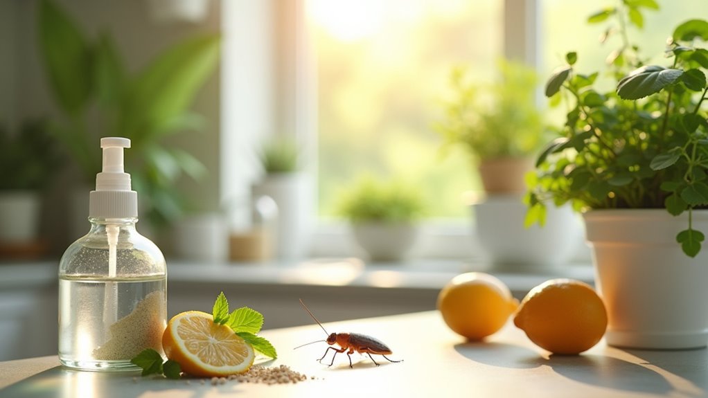 non toxic cockroach control methods