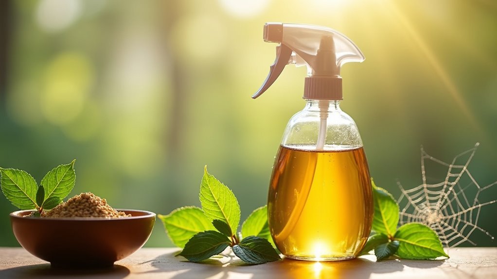 non toxic spider repellent solution