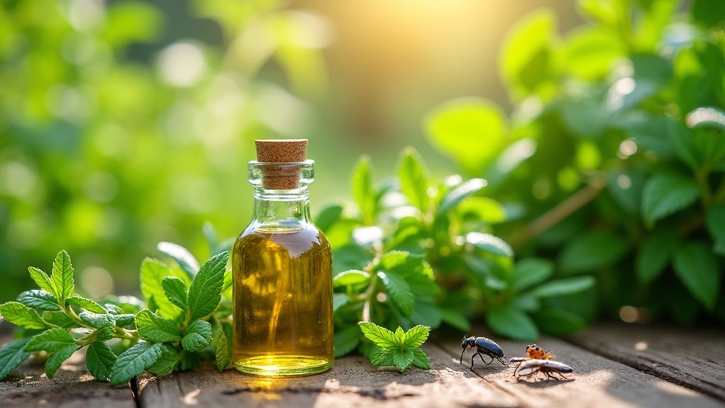 oregano oil repels pests