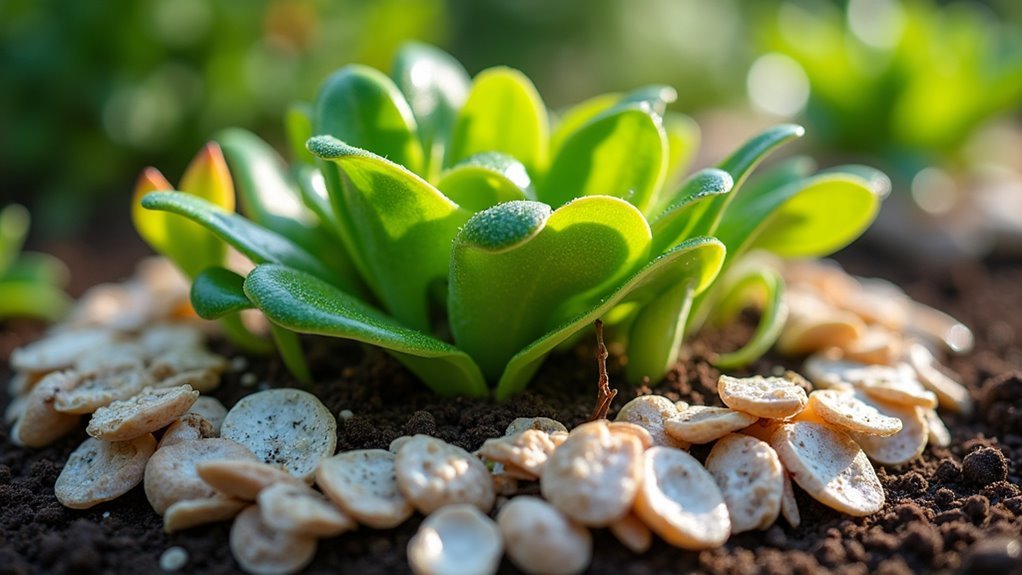 oyster shells deter pests