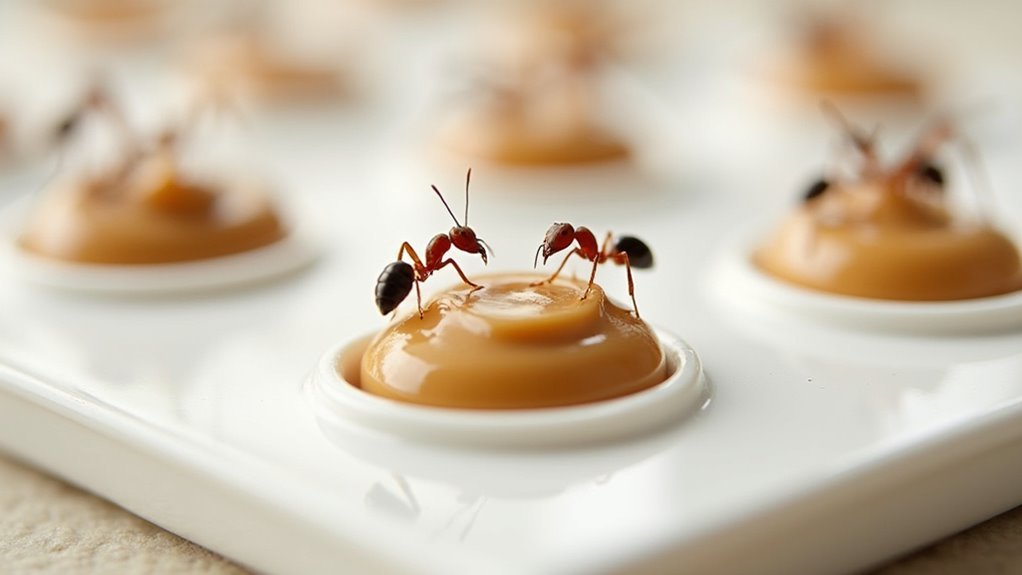 peanut butter boric acid bait