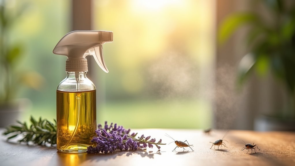 peppermint oil cricket spray