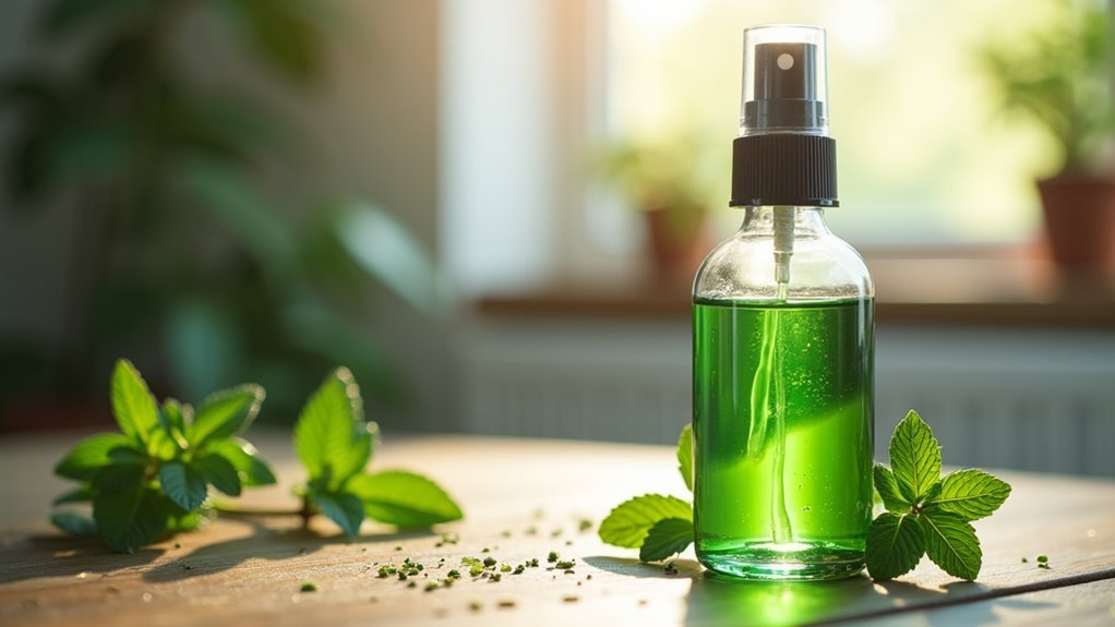 peppermint oil spider repellent