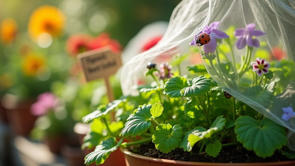 pest prevention in container gardening