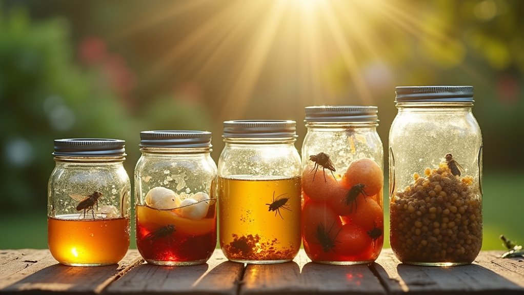 pint sized glass jar trap