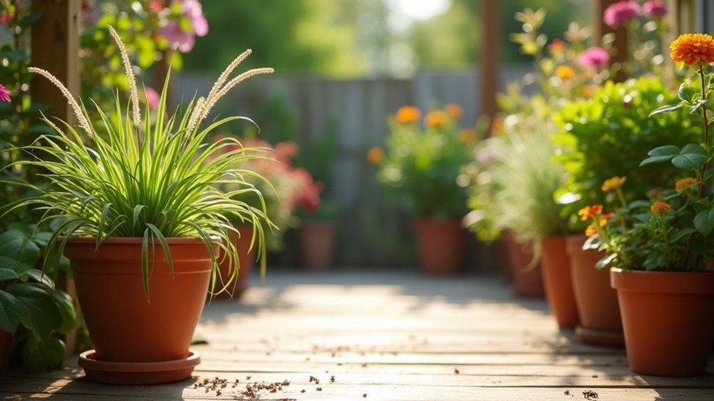 plants repel patio flies