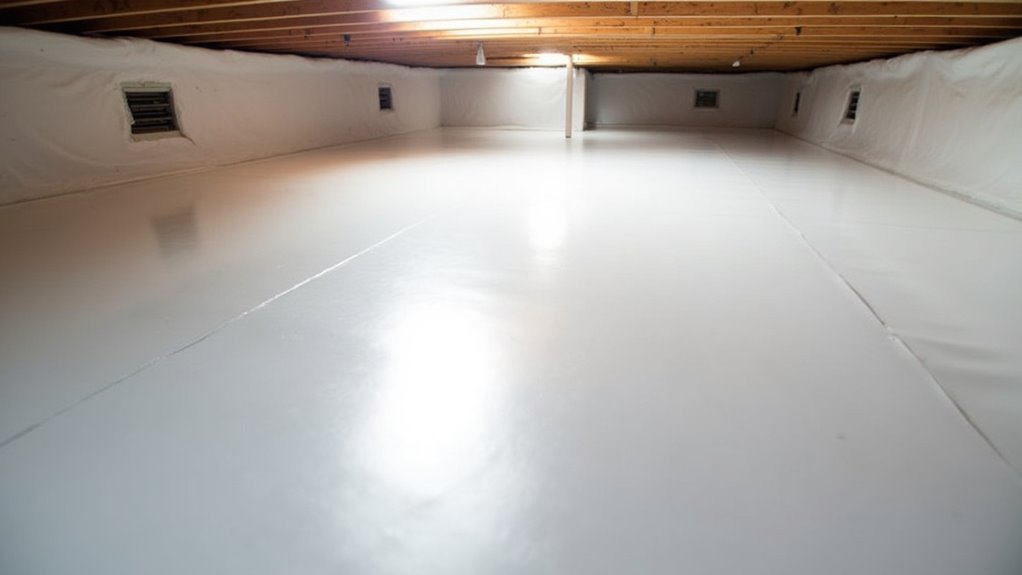 polyethylene vapor barriers protection