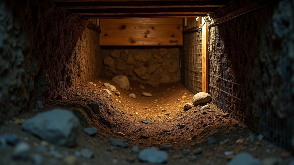 prevent raccoon crawlspace access