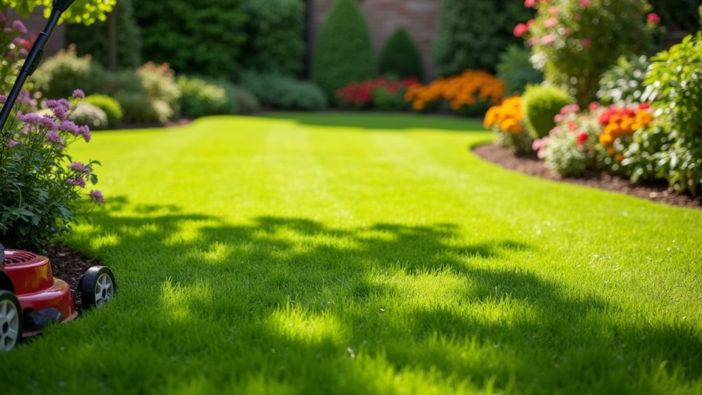 promote healthy lawn practices