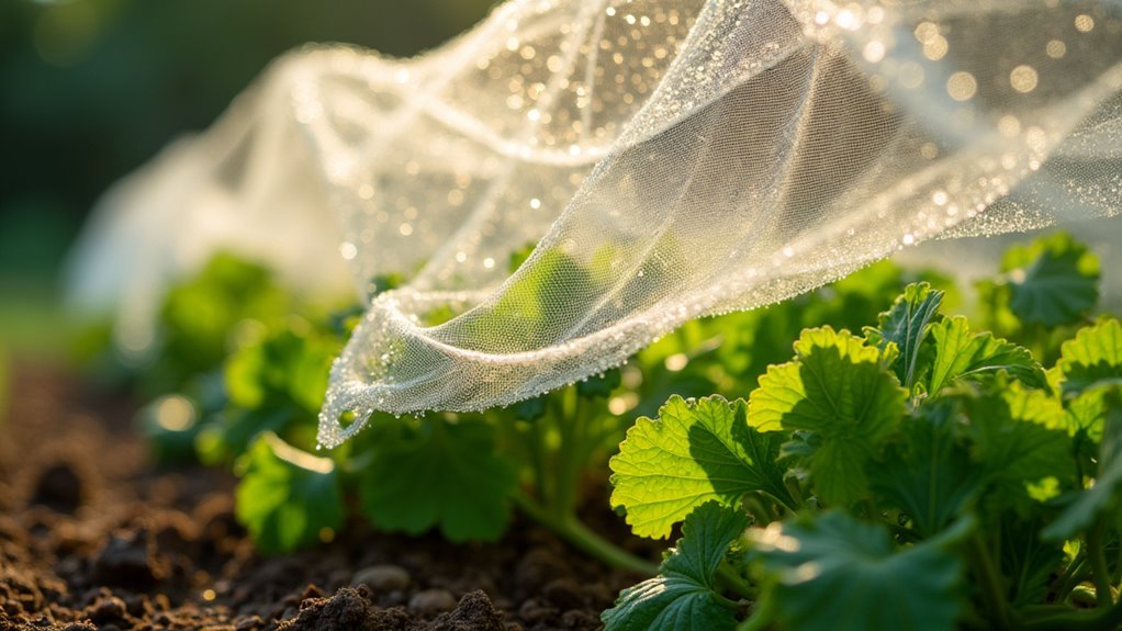 protect plants with netting