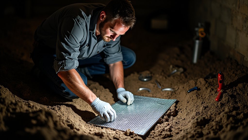 rodent prevention crawlspace installation