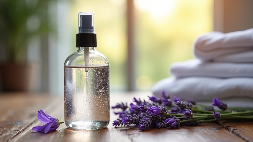 rubbing alcohol lavender rinse