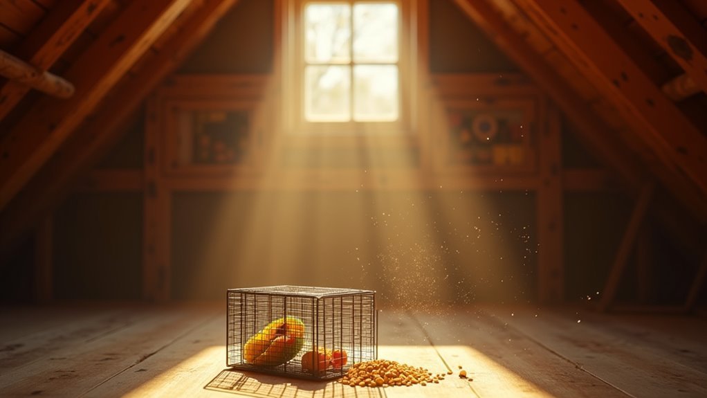 safe attic pest trapping