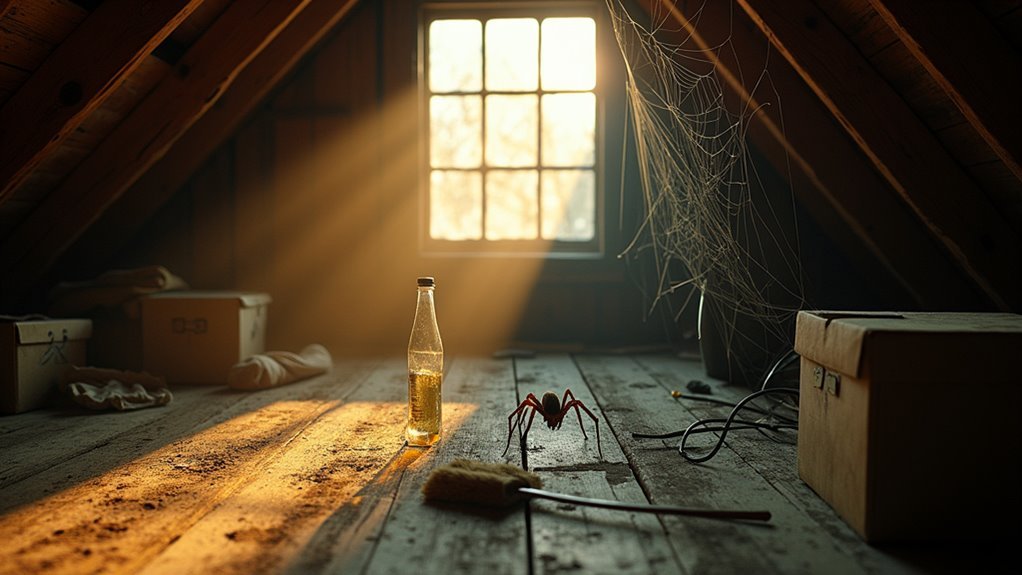 safe attic spider removal
