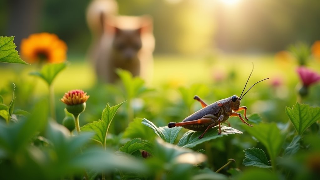 safe cricket removal pets