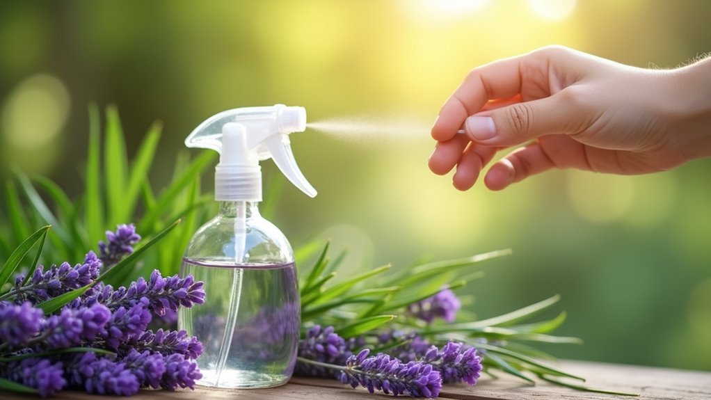 safe lavender oil application