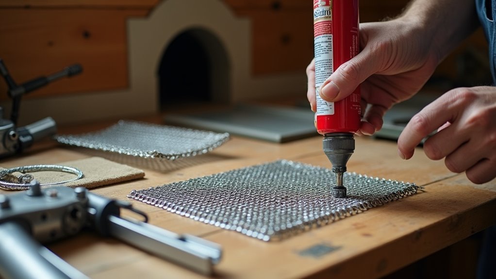 seal entry points thoroughly