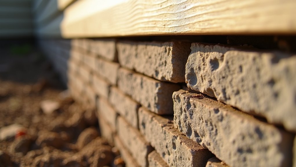 seal foundation to siding gaps