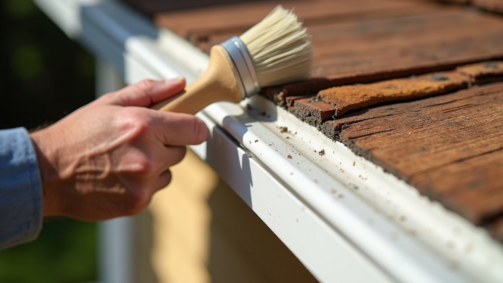 seal soffits and eaves