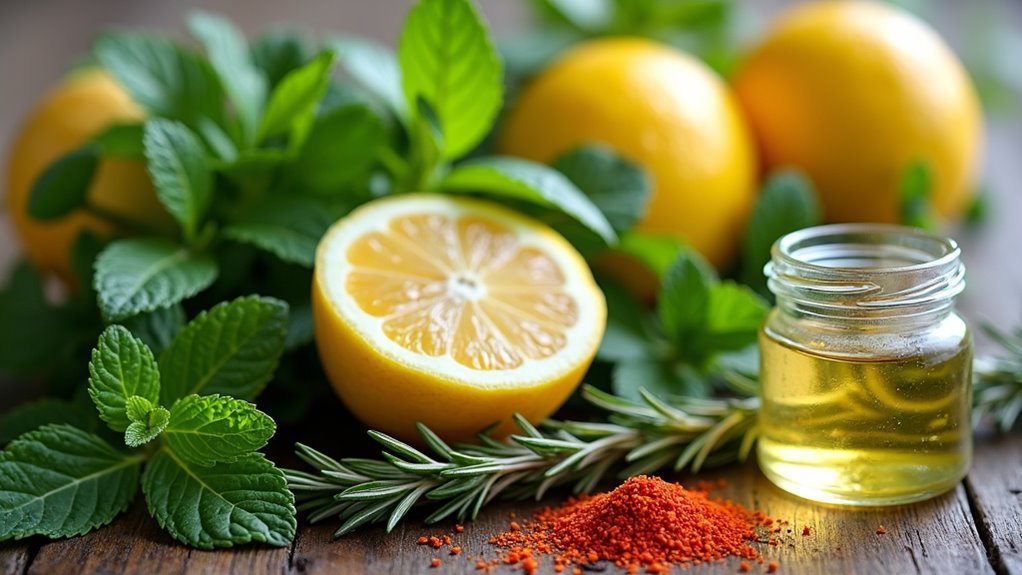 seasonal ingredients for spider spray