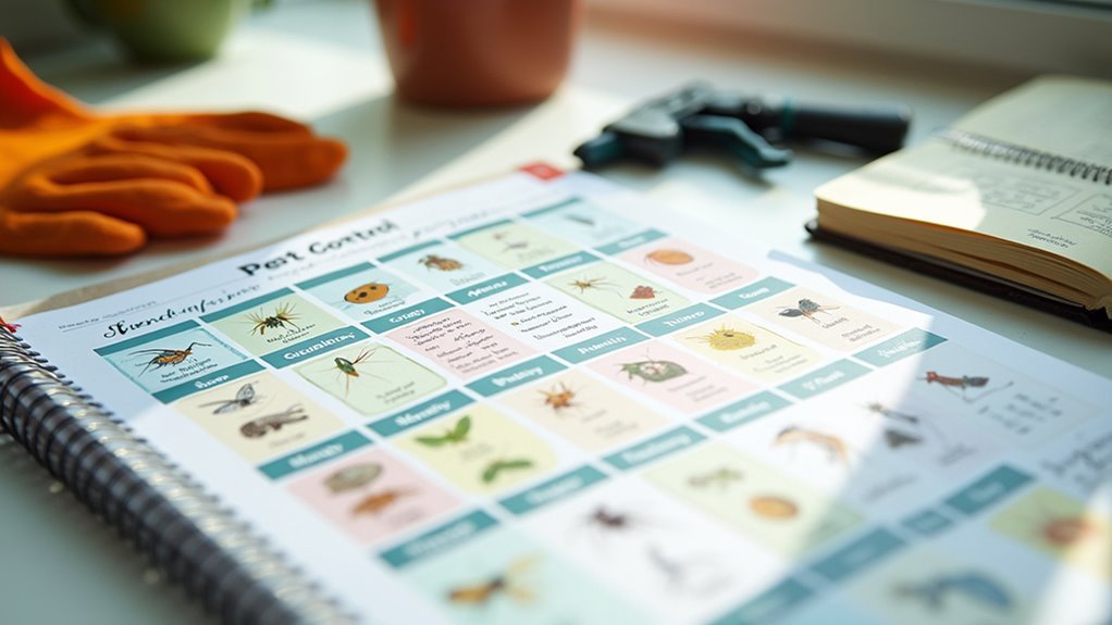 seasonal pest control activities